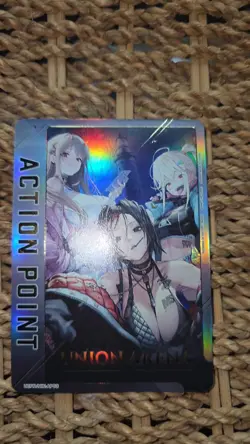 Gold Foil Action Point NIKKE Union Arena Rare Battle UEPR/NIK-AP03 Promo - Image 2