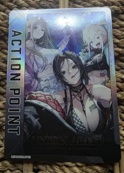 Gold Foil Action Point NIKKE Union Arena Rare Battle UEPR/NIK-AP03 Promo - Image 3