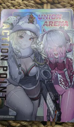 Gold Foil Action Point NIKKE Union Arena Rare Battle UEPR/NIK-AP04 Promo - Image 4