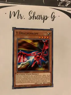 Y-DRACHENKOPF - 1.AUFLAGE SPEED DUEL SBCB-DE064 DEUTSCH Yu-Gi-OH! CARD COMMON - Image 3