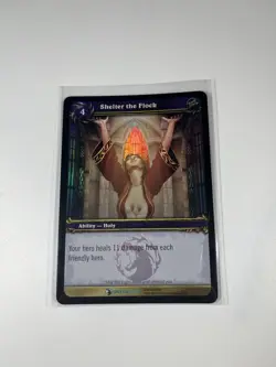 2006 World Of Warcraft ONYXIA LAIR SHELTER THE FLOCK 5/33 Foil Wow Card - Image 3