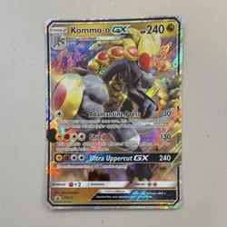 The Pokemon Company Kommo-o GX Promo Full Art Holo Card SM71 240 Stage 2 jumbo - Image 1