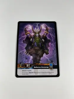 Malfurion Stormrage Timewalkers WoW World of Warcraft TCG Card 6/30 Kerem Beyit - Image 2