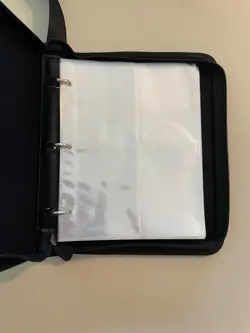 3 Pokemon Themed 3 Ring Small Zipper Binders For Trading Cards NM/M - Image 3