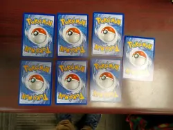 7 Pokemon TCG Full Art/Illustration Rare Cards Lot Near Mint - Image 5