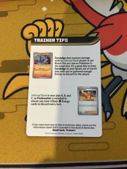 Mega Charizard X Trainer tips Phantasmal Flames Card - Image 2