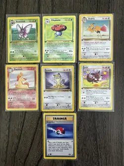 37 Pokemon Card Lot - 1999 Jungle Series 1st EDITION NM/NP - Image 4
