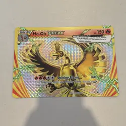 The Pokemon Company Ho-Oh BREAK XY Promo Holo Card XY154 150 HP jumbo 1 - Image 1