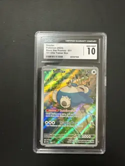 Snorlax 051 Sv: Scarlet & Violet Promo Cards Holo - Image 1