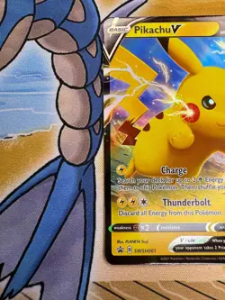 Pikachu V SWSH061 SWSH: Sword & Shield Promo Cards Holo - Image 5