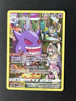 Gengar TG06/TG30 Lost Origin Trainer Gallery Pokemon TCG Holo Card - Image 1