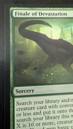 Finale of Devastation War of the Spark Magic Card, Non Foil. - Image 3