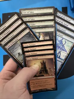 4x Great Furnace, Vault of Whispers, Tree of Tales, Seat of Synod Mirrodin LP - Image 3