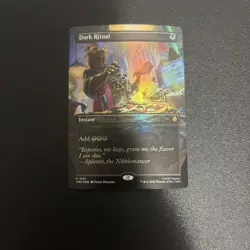 Dark Ritual 0131 Promo Teenage Mutant Ninja Turtles MTG Pizza Box Exclusive NM/M - Image 1