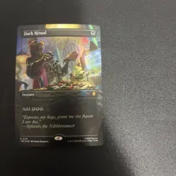 Dark Ritual 0131 Promo Teenage Mutant Ninja Turtles MTG Pizza Box Exclusive NM/M - Image 2