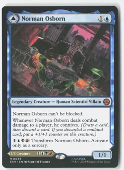 Norman Osborn Normal M Marvel's Spider-Man 39 NM - Image 1