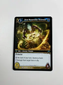 First Responder Avaressa - Hunt For Illidan - World of Warcraft Wow TCG Card - Image 5