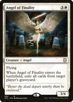 MTG Angel of Finality ** Forgotten Realms Commander ** English (NM) - Image 1