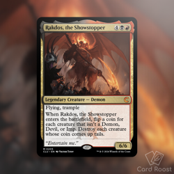 MTG Magic Rakdos, the Showstopper 0205 Ravnica: Clue Edition CLU - Image 1
