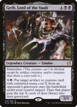 MTG Geth, Lord of the Vault ** Commander 2019 ** English (NM) - Image 1