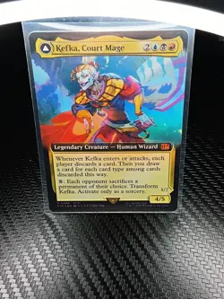 MTG Final Fantasy Kefka, Court Mage #496 Mythic Foil NM/M - Image 1