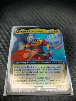 MTG Final Fantasy Kefka, Court Mage #496 Mythic Foil NM/M - Image 3