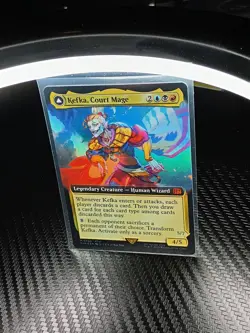 MTG Final Fantasy Kefka, Court Mage #496 Mythic Foil NM/M - Image 4