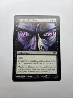 MTG Dictate Of Erebos- List Reprints- Rare- LP - Image 1