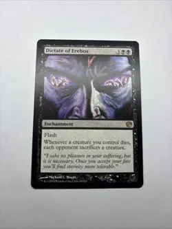 MTG Dictate Of Erebos- List Reprints- Rare- LP - Image 2