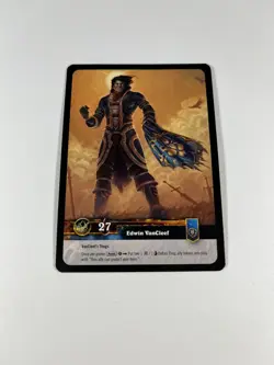 Edwin VanCleef Timewalkers 4/30 FOIL Holo WoW World of Warcraft TCG Card - Image 4