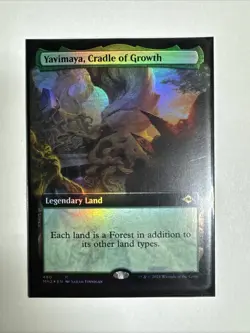 Yavimaya, Cradle of Growth Extended Art Foil NM - Image 1