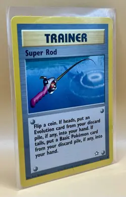 Super Rod 103/111 – Neo Genesis - LP - WOTC Vintage 2000 Pokemon TCG - Image 5