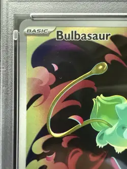 Pokemon Mega Evolutions Bulbasaur 133/132 Enhanced Topper Promo Stamped PSA 10 - Image 3