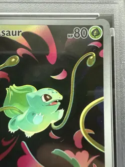 Pokemon Mega Evolutions Bulbasaur 133/132 Enhanced Topper Promo Stamped PSA 10 - Image 4