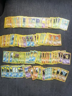 Pokemon Card Lot Of 335 1999 Total Of 67 Energy, 68 Trainers , 220 Other Base - Image 1