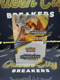 Pokemon Unbroken Bonds Factory Sealed Gravity Feed Box - 96 Packs - Image 1