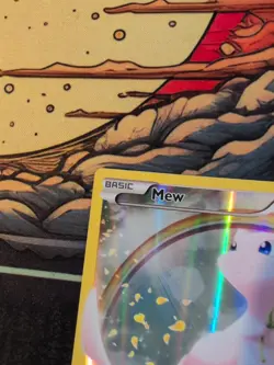Mew XY110 XY Black Star Promo Holo Foil Pokemon TCG Card LP Condition - Image 5