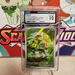 CGC 10 Caterpie 172/165 Art Rare - 151 English - Pokemon TCG - SHIPS FAST - Image 1