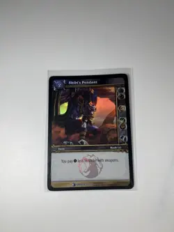 2006 World Of Warcraft ONYXIA LAIR SKIBI'S PENDANT 28/33 Foil Wow Card - Image 3