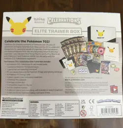 Pokemon TCG Celebrations 25th Anniversary Elite Trainer Box New Sealed - Image 5
