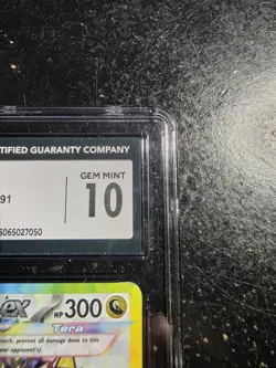 Alolan Exeggutor ex 225/191 Surging Sparks Pokemon CGC 10 (HEAVILY SCUFFED SLAB) - Image 2