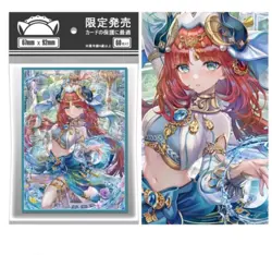 60pcs Genshin Impact Nilou Anime PTCG Sleeves Card Protector 67X92mm - Image 1