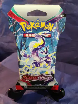 Pokemon Scarlet and Violet Base Set - Sleeved Booster Pack - Image 3