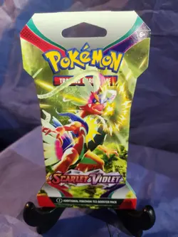 Pokemon Scarlet and Violet Base Set - Sleeved Booster Pack - Image 4