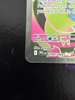 Pokemon TCG Phantasmal Flames - Mega Charizard X EX 109/094 M/Nm - Image 4