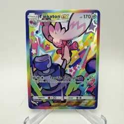 Pokemon Pocket TCG Custom Made Replica - Tinkaton ex Rainbow Border - Image 1