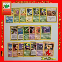 20x Pokemon Karten WOTC Sammlung gemischt div. Set TCG non Holo /V28 - Image 1