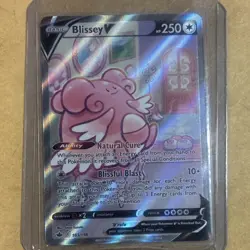 Pokemon Blissey V Full Art Ultra Rare Holo 250 HP 183/198 Chilling Reign - Image 1