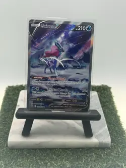 Pokemon Suicune V GG38/GG70 Crown Zenith Galarian Gallery Ultra Rare NM - Image 1