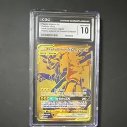 Pokemon Pikachu & Zekrom GX #SM248 Sm Promo Holo CGC 10 English 2021 - Image 1